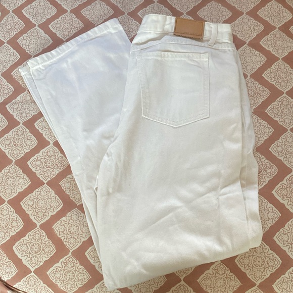 Avec Les Filles size 29 style 80904 white boyfriend jeans - Picture 1 of 6